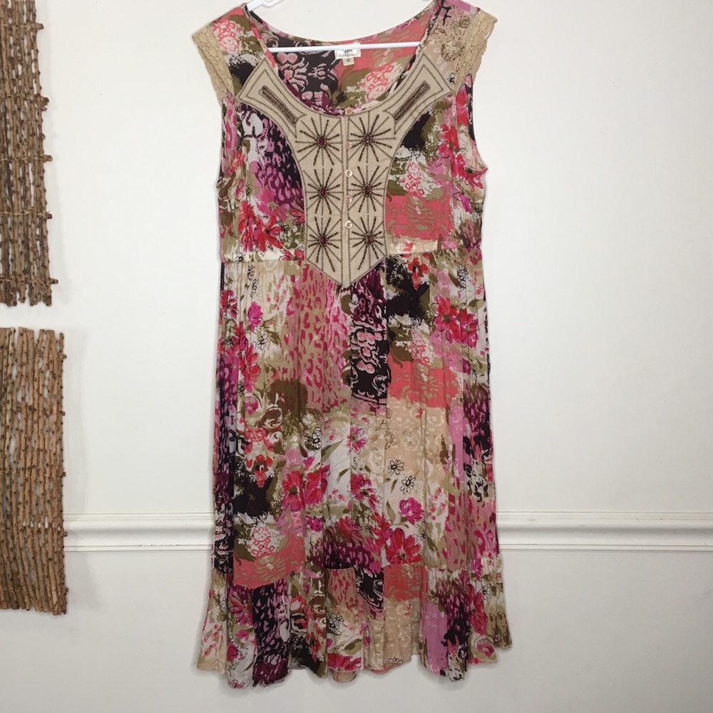 🌿FORBIDDEN 🌿 MRDIUM FREE SPIRIT DRESS